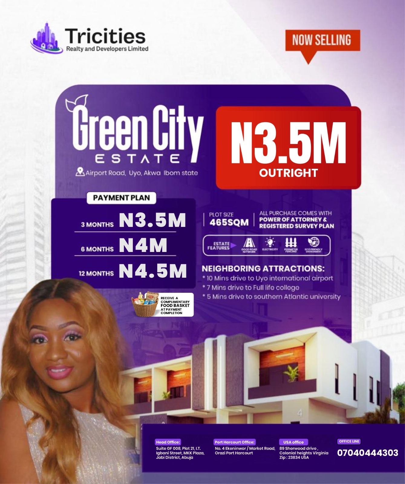 GREENCITY ESTATE, UYO