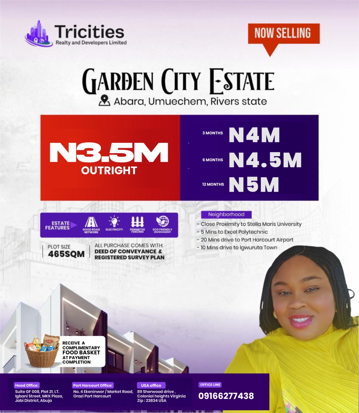GARDEN CITY ESTATE, PORTHACOURT